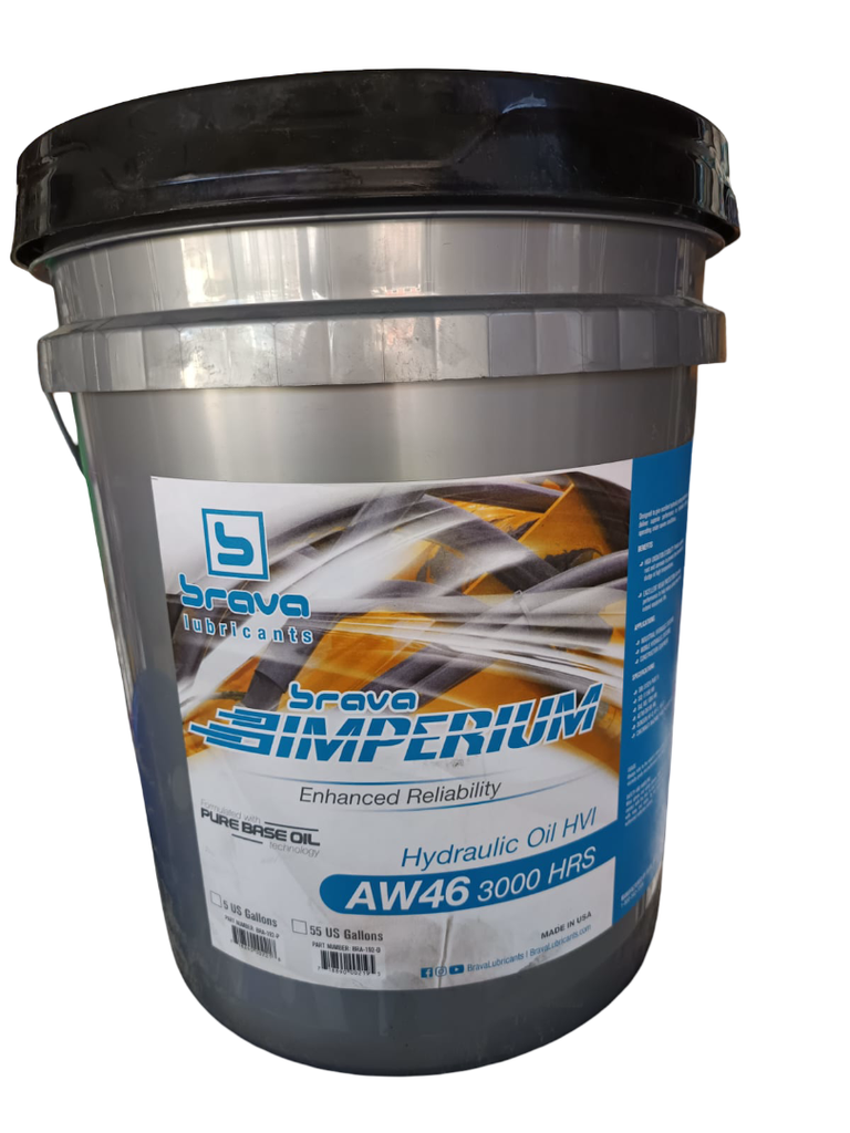 CUBETA DE ACEITE AW46 3000 HRS BRAVA IMPERUM