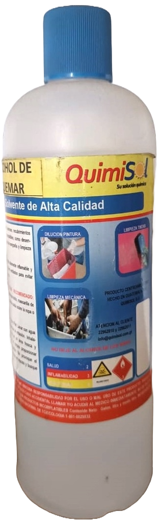 1/2 LITRO ALCOHOL QUEMAR