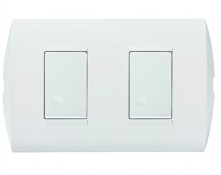 2 INTERRUPTOR BLANCO AE2200EB BTICINO