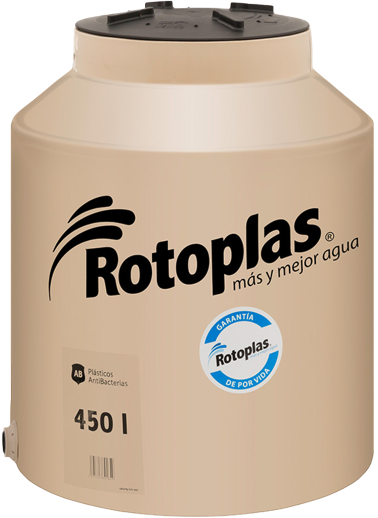 500023-DEPOSITO DE AGUA 450 LTS TRICAPA (TINACO) ROTOPLAS