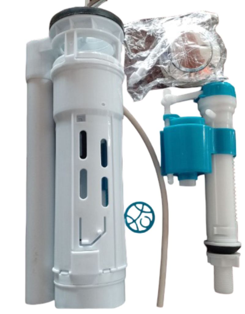 ACCESORIOS PARA SANITARIO DOBLE DESCARGA 28CM P-11450 AQUA BLUE