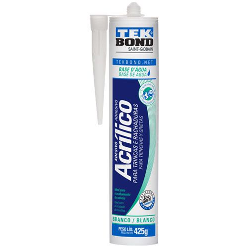 ADHESIVO ACRILICO DE JUNTAS BLANCO 425 GR/280ML TEKBOND