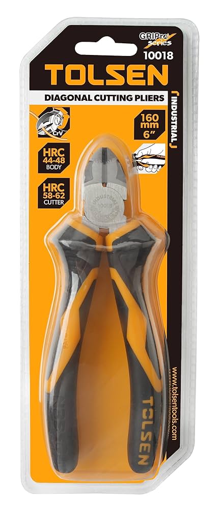 ALICATE DE CORTE DIAGONAL INDUSTRIAL DE 6"