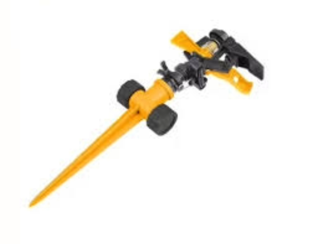 ASPERSOR PLASTICO GIRATORIO DOBLE VIA C/EST 57385 TOLSEN