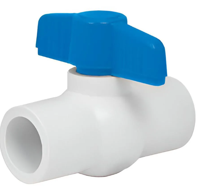 VALVULA DE BOLA LISA DE PVC 125 PSI DE 3"