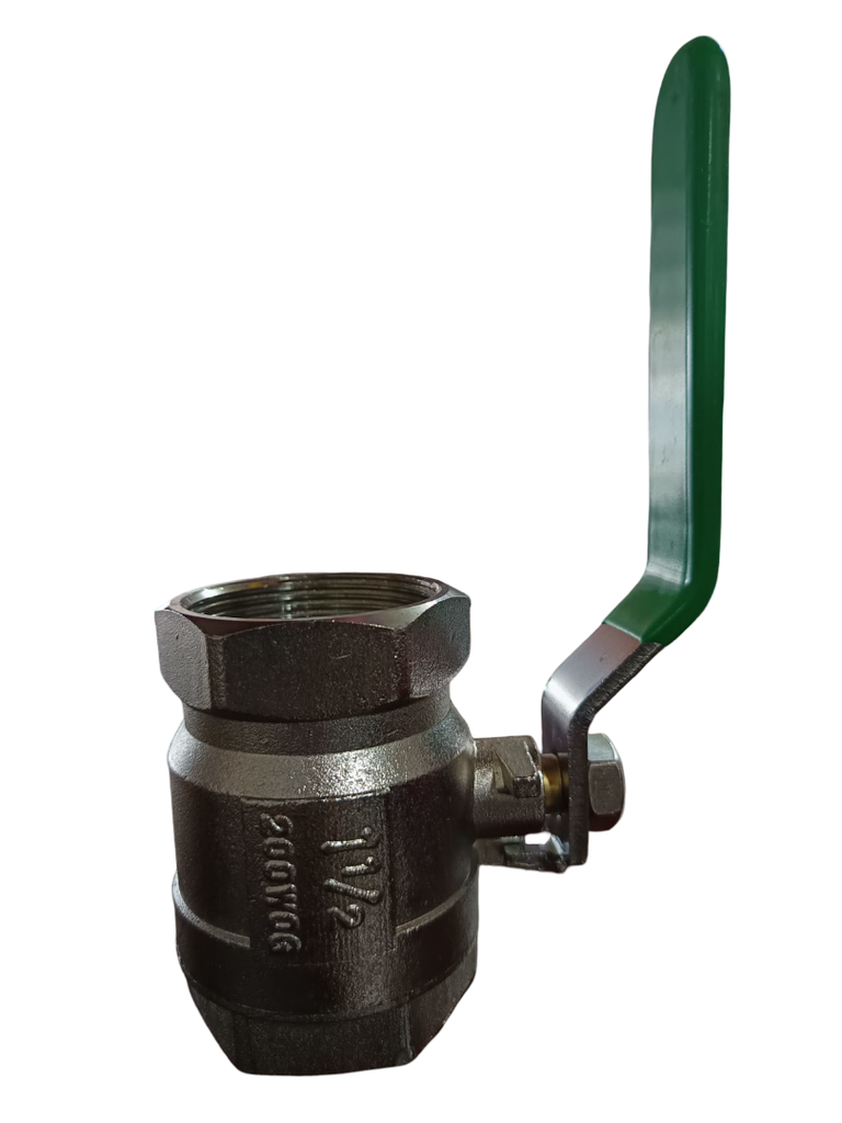 VALVULA DE BOLA ZINC 200WOG DE 1-1/2 ITALY