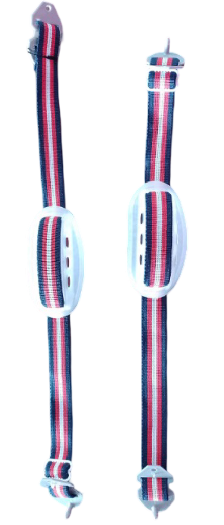 BARBIQUEJO COLOR ROJO C/MENTONERA