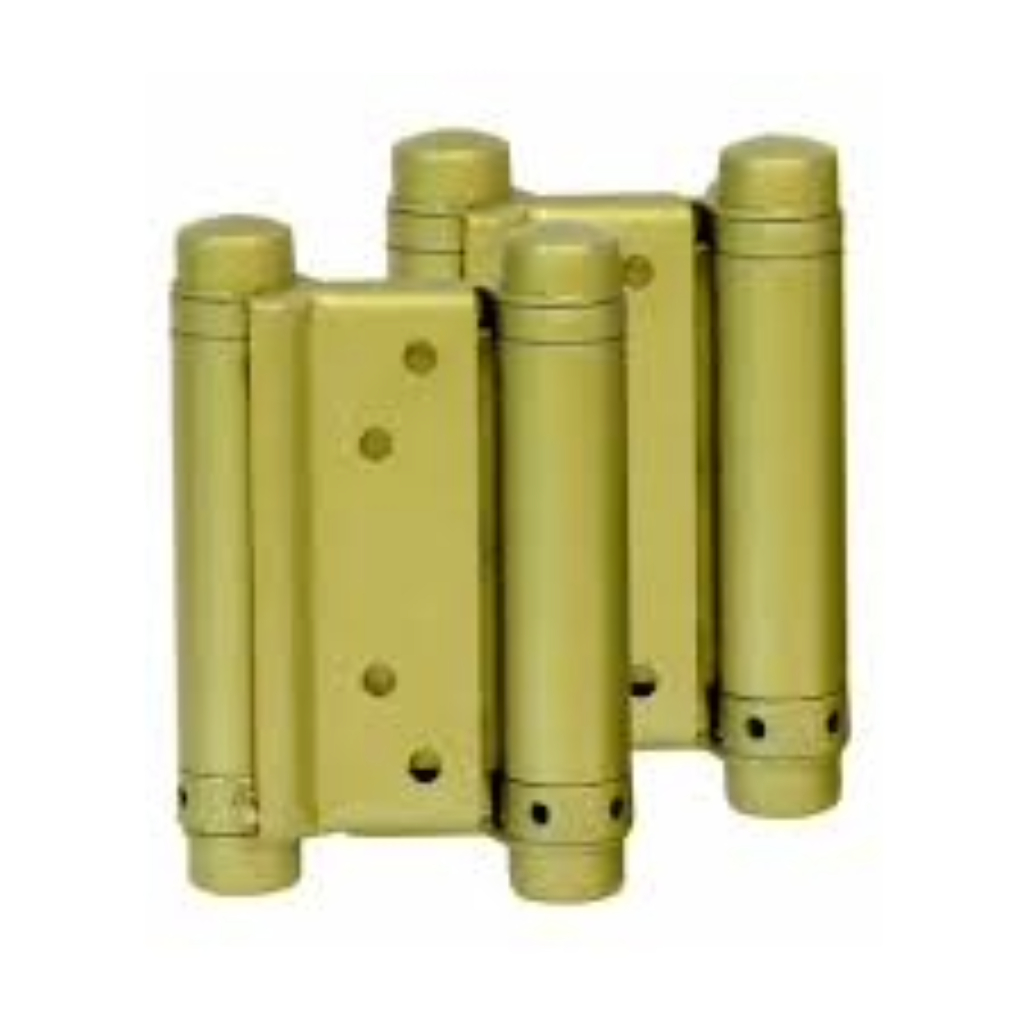 BISAGRA DOBLE ACCION 3" DORADA