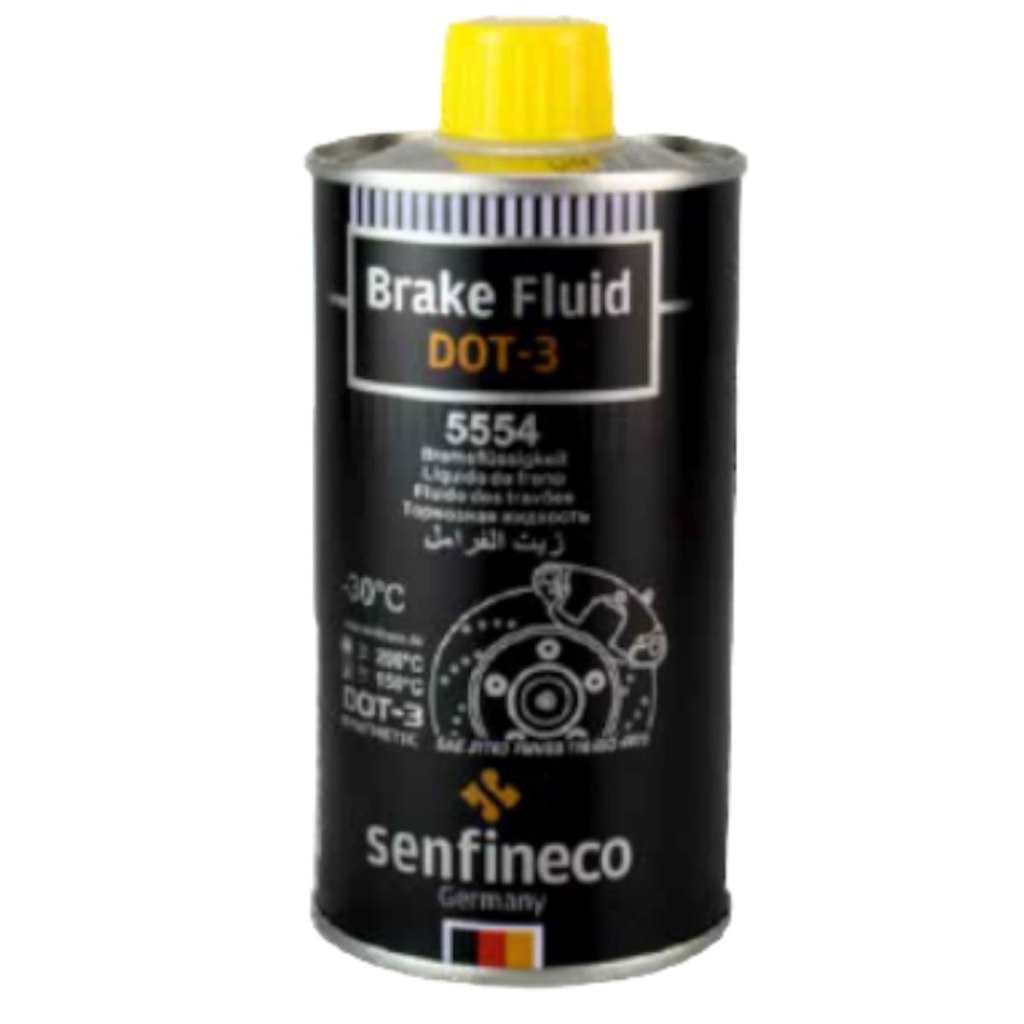 BRAKE FLUID DOT3 355ML SENFINECO