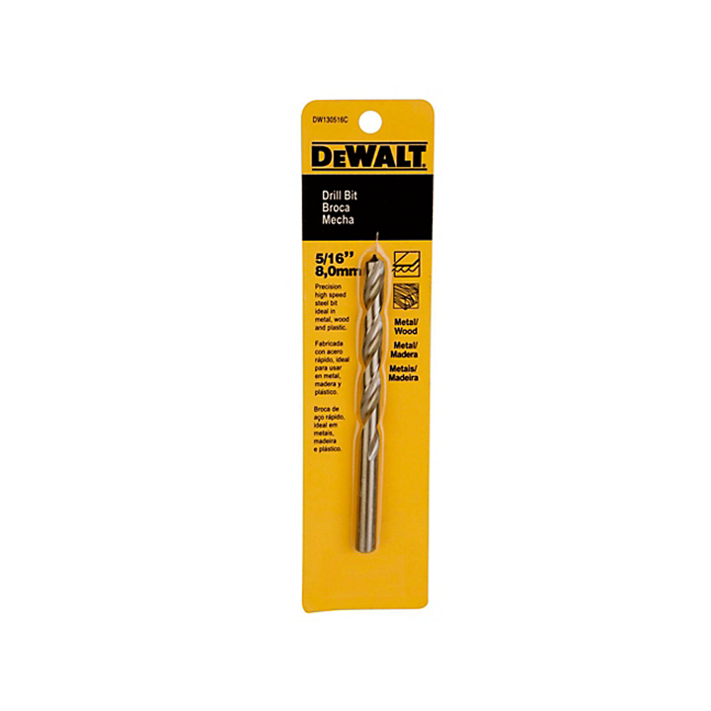 BROCA 5/16" P/METAL DW130516C DEWALT