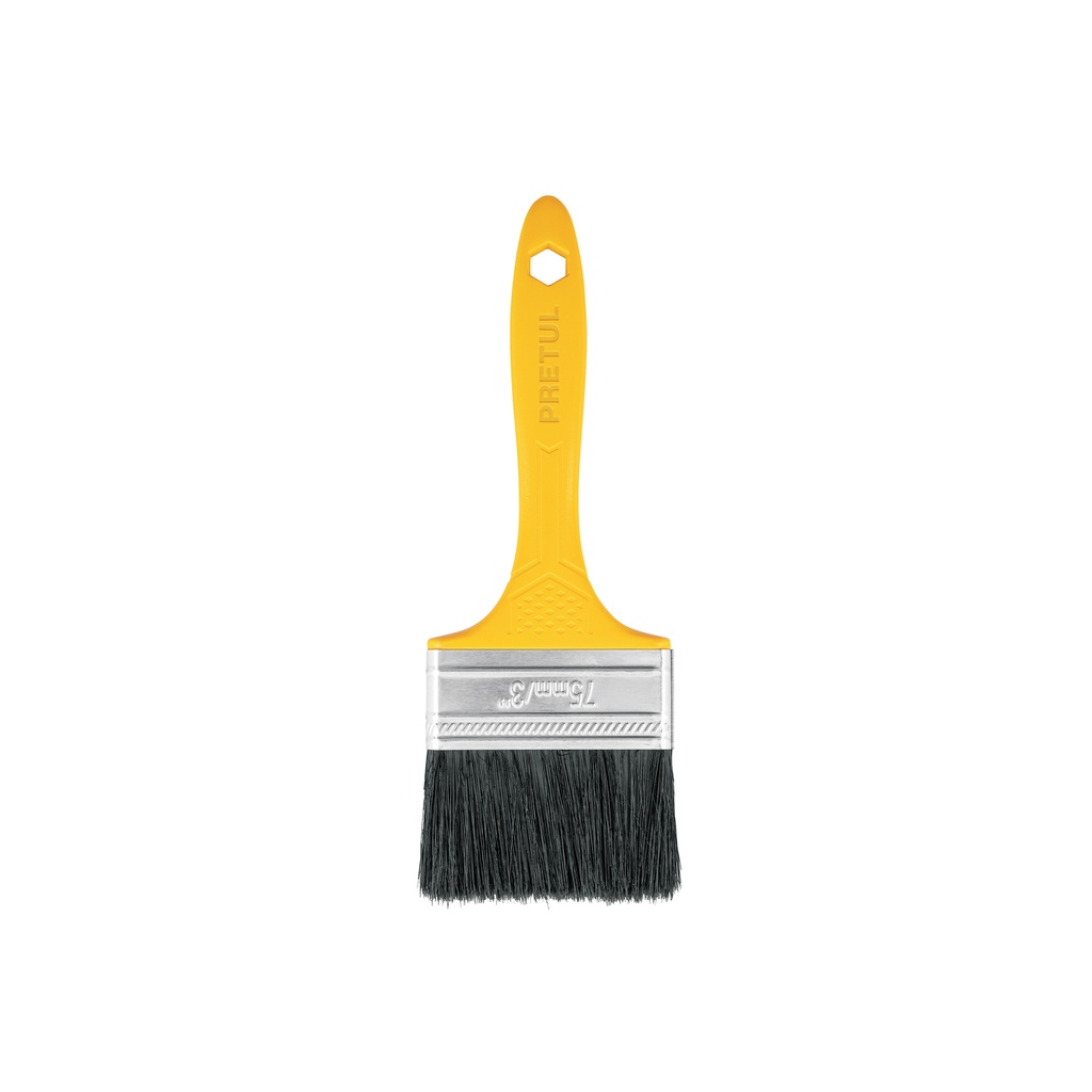 BROCHA USO GENERAL DE 3" C/MANGO DE PLASTICO 21528 PRETUL