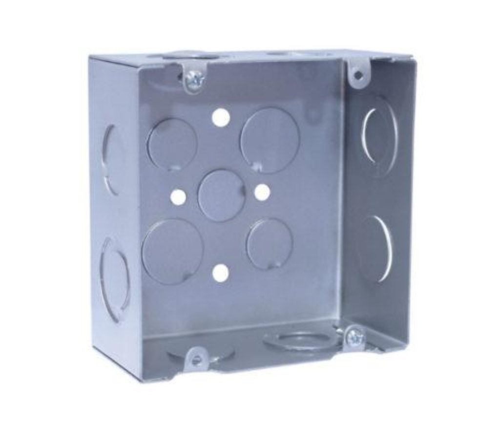 CAJA CUADRADA 5"X5" 3/4"X1" PESADA