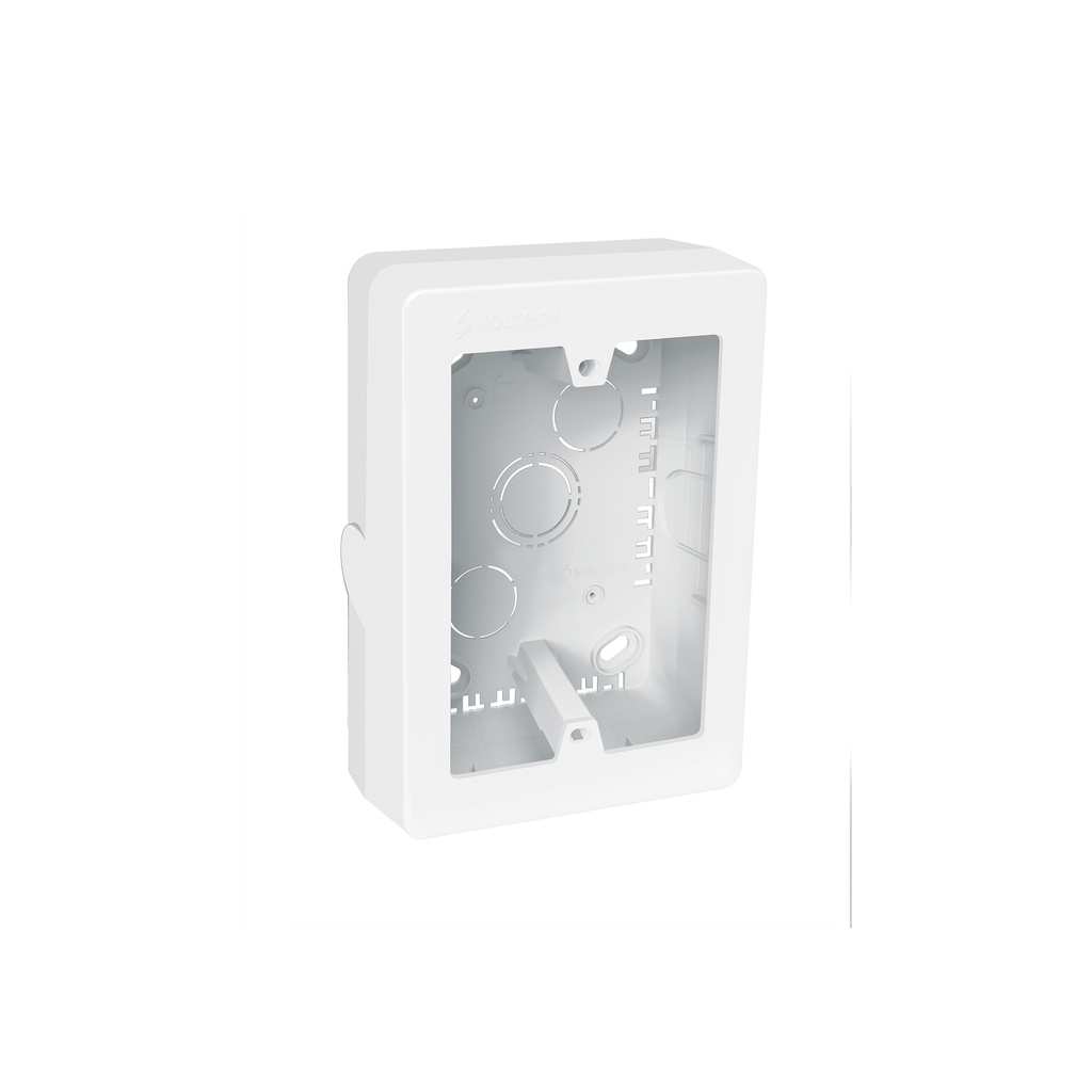 CAJA PARA CANALETA 3" X 5" BLANCA 40141 VOLTECK