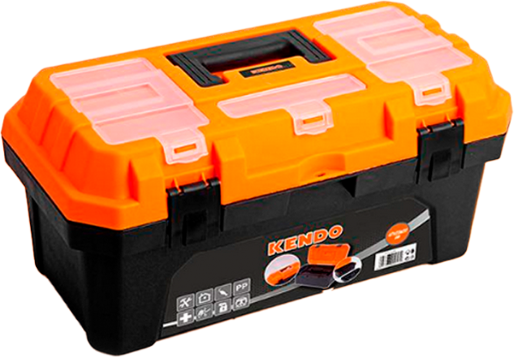 CAJA PLASTICA (17"/42X23X20CM) 90256 KENDO