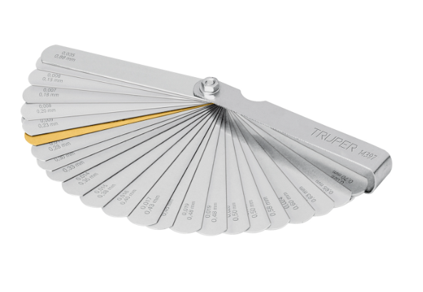 CALIBRADOR DE 32 LAINAS 0.0015 A 0.032 14397 TRUPER