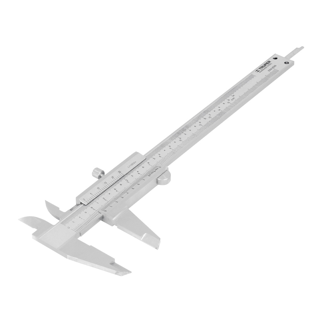 CALIBRADOR VERNIER ANALOGICO 6" ACERO INOX STD Y MM 14394 TRUPER