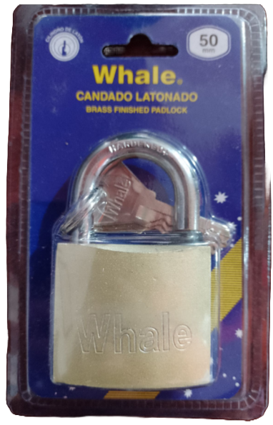 CANDADO DORADO 50M WHALE