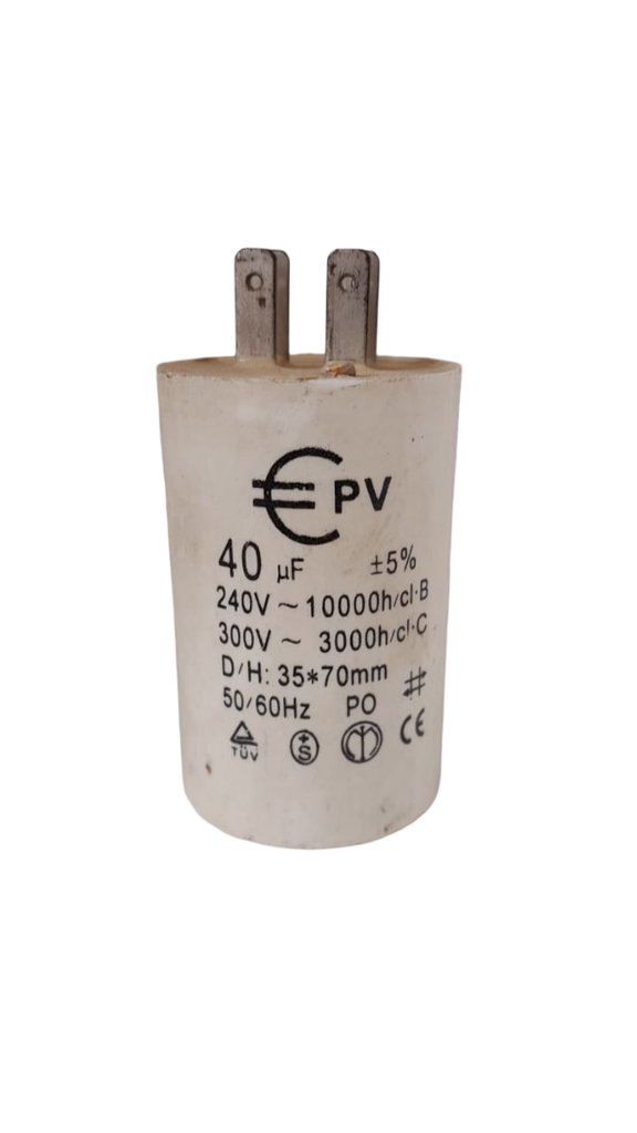 CAPACITOR 40UF 240