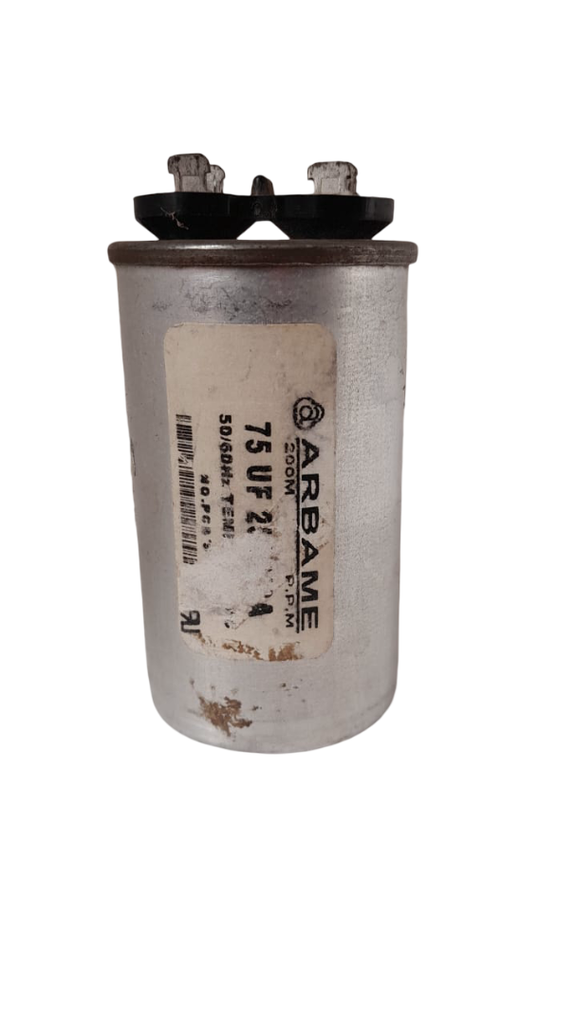 CAPACITOR 75 UF 75-250VAC