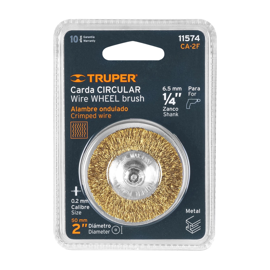 CARDA COPA P/TALADRO DIAMETRO 2" 11574 TRUPER