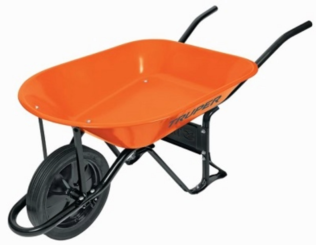CARRETILLA LLANTA SOLIDA, 4.5FT3 11744 TRUPER