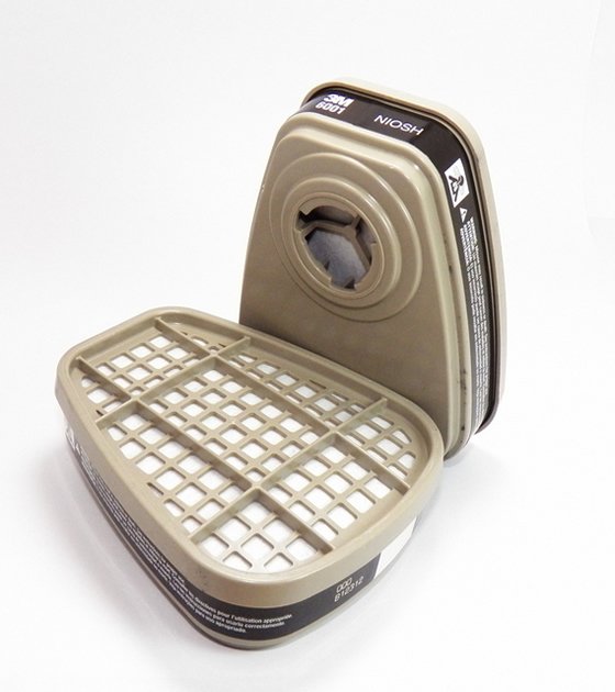 CARTUCHO CONTRA VAPORES ORGANICOS (2 U) 6001