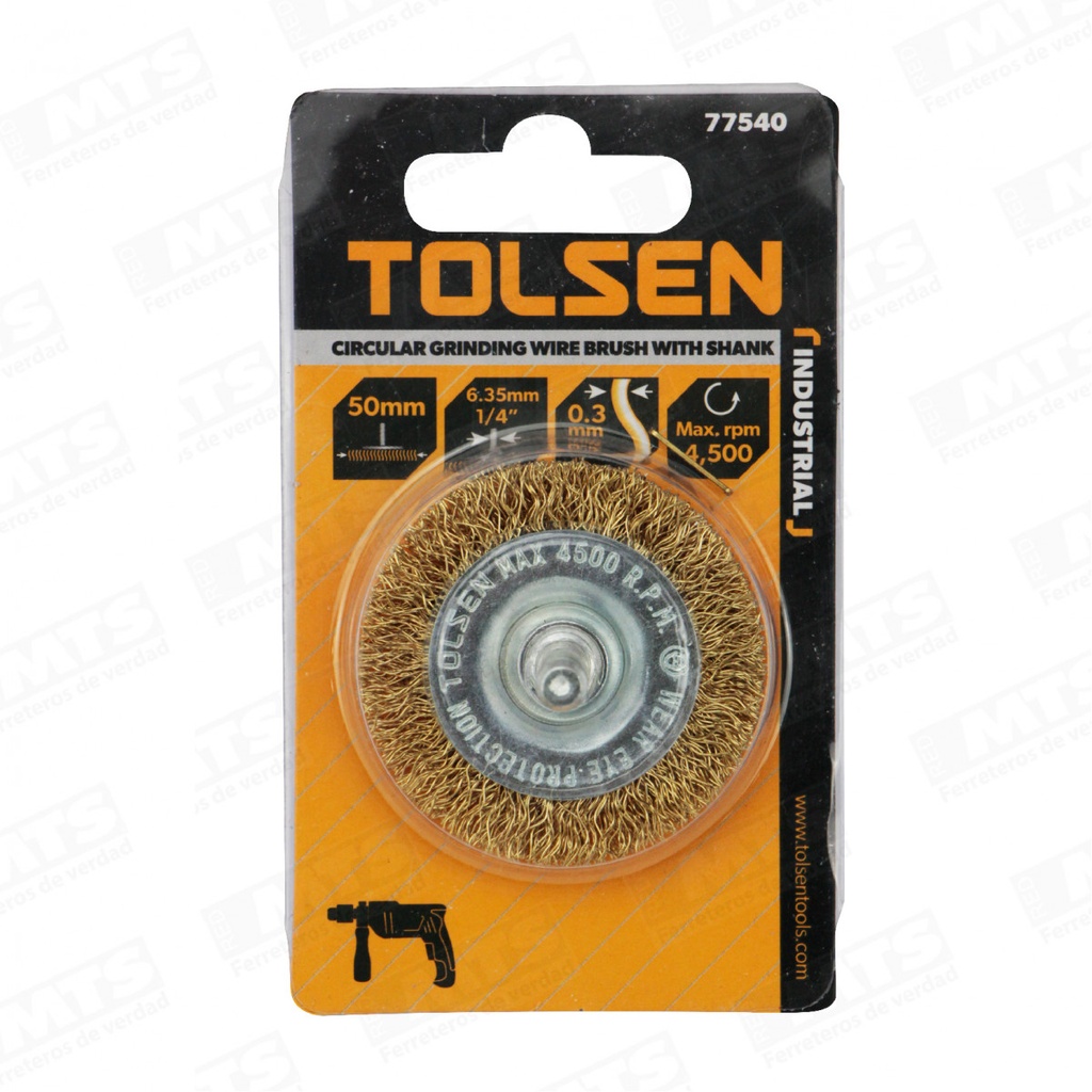 CEPILLO DE ALAMBRE DE 50MM 77540