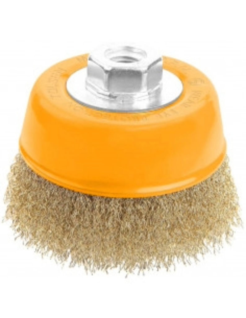 CEPILLO DE ALAMBRE TIPO COPA 4" 77563 TOLSEN