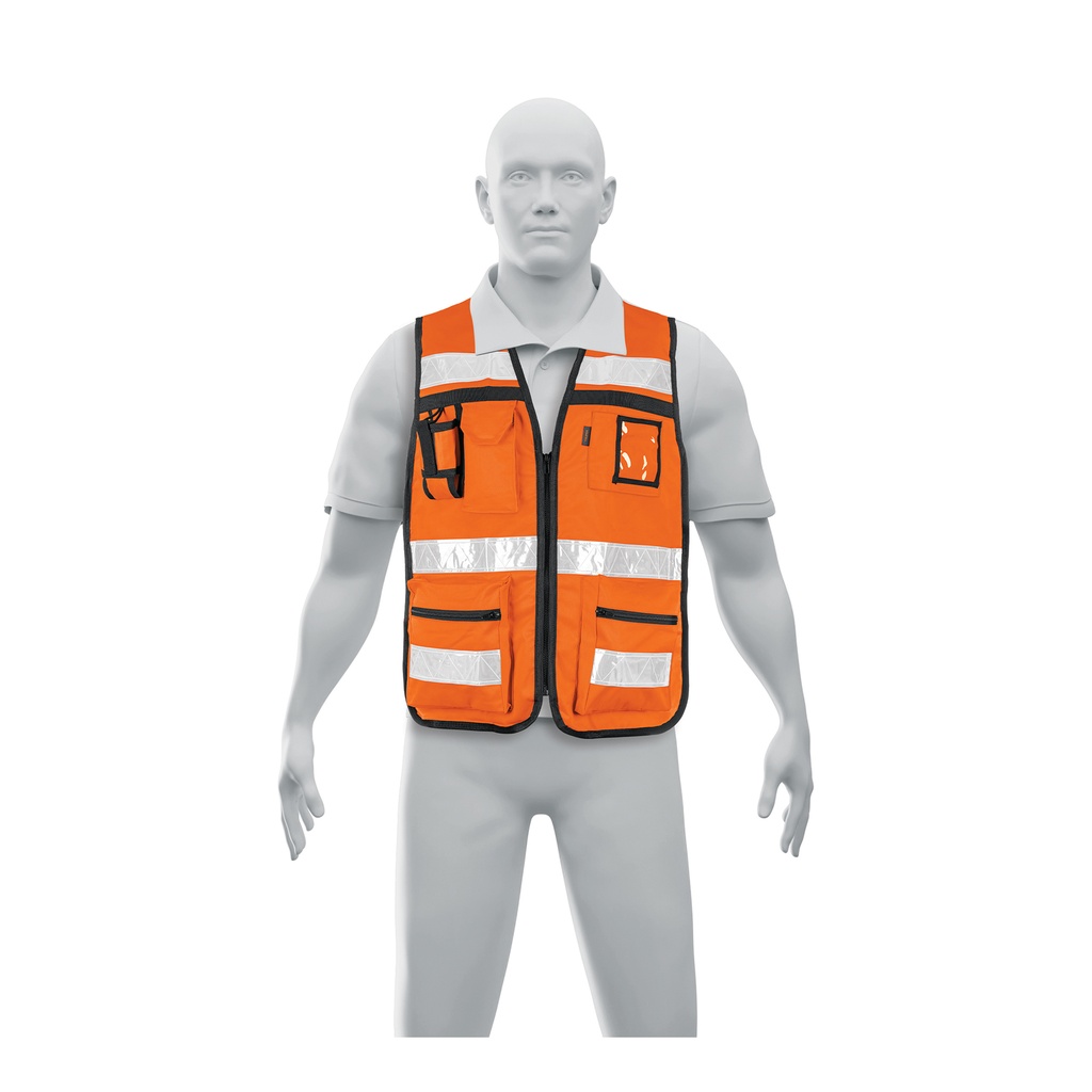 CHALECO BRIGADISTA NARANJA 14669 TRUPER
