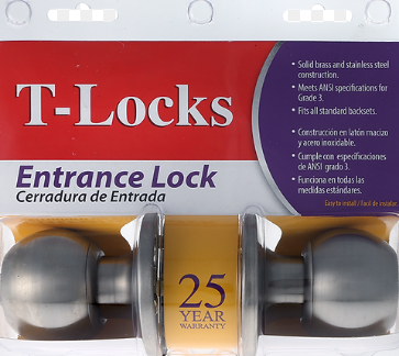 CHAPA CROMO SATINADO T871-US32D T LOCKS