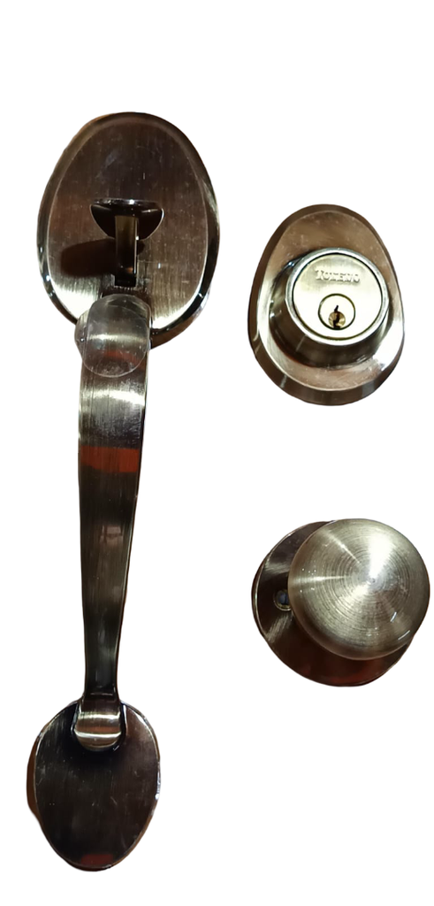 CHAPA ENTRADA PRINCIPAL BRONCE ANTIGUO TOLEDO