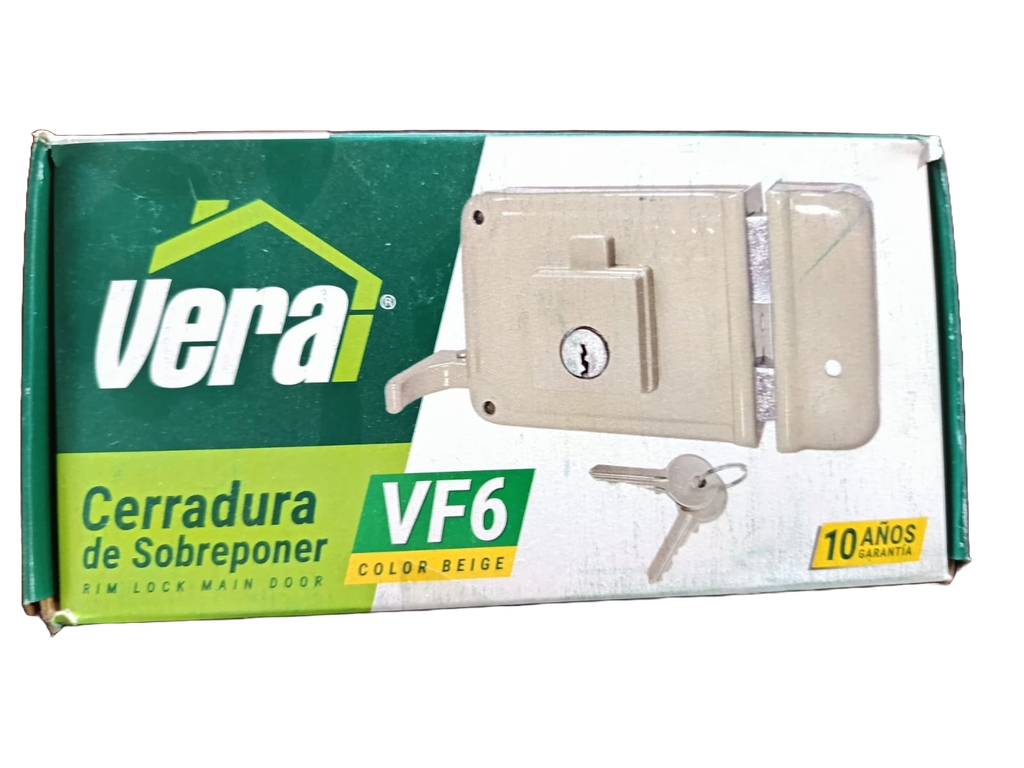 CHAPA PARA PUERTA 50MM IZQUIERDA VERA