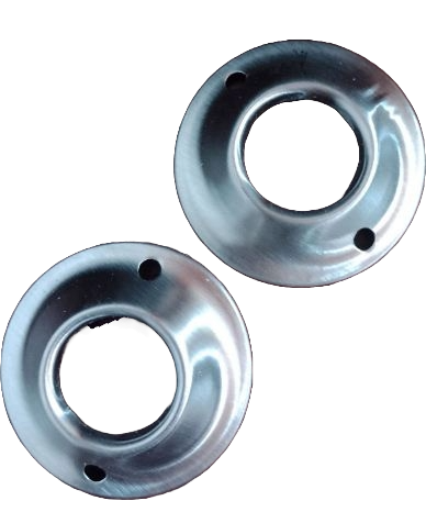 CHAPETA P/CORTINA FIJA METAL JGO.