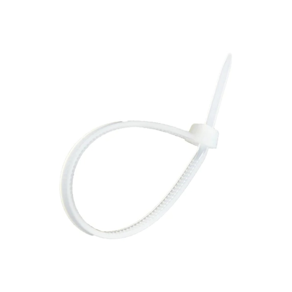 CINCHO DE PLÁSTICO BLANCO 500  X 4,8MM EXTOL