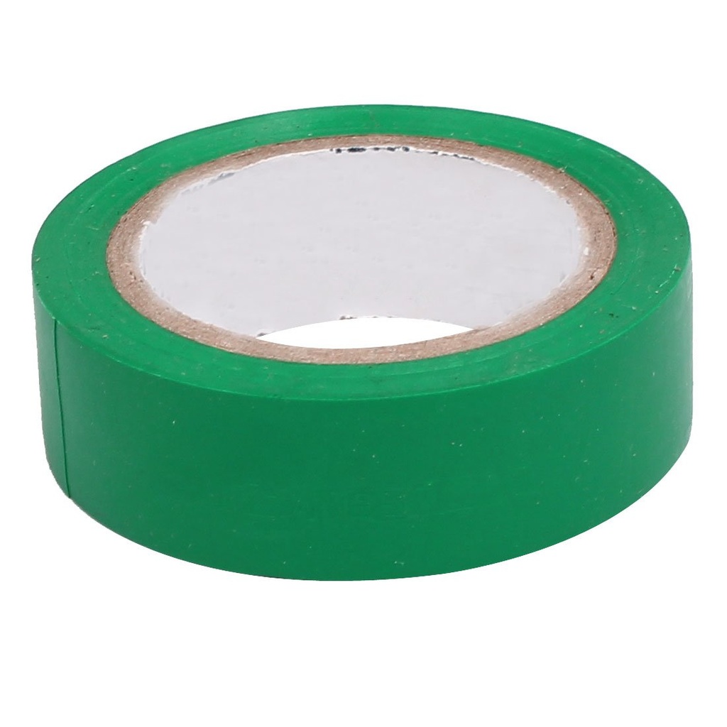 CINTA DE AISLAR DE PVC VERDE 600072 CAIMAN