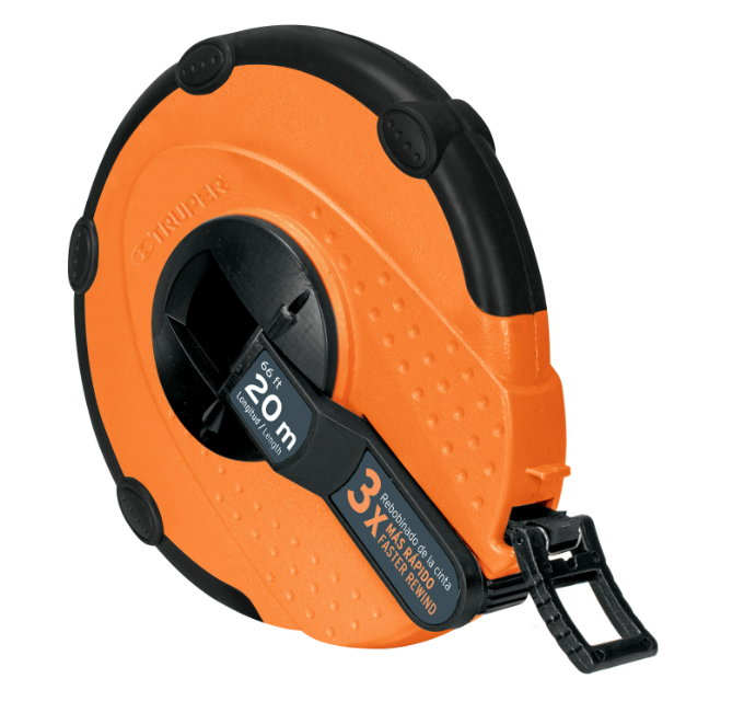 CINTA LARGA F D/VIDRIO 20 M CAJA ABS