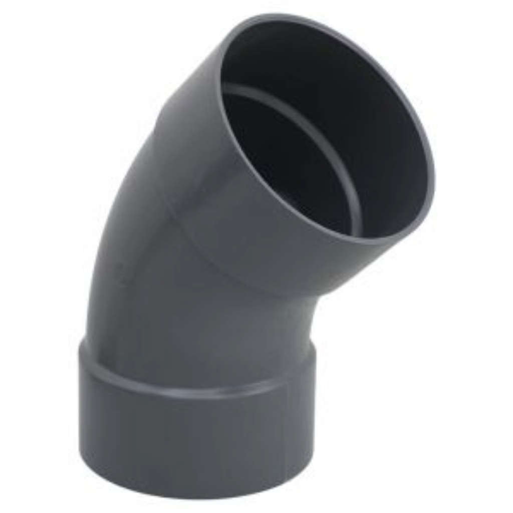 CODO DRENAJE 45 GRADOS 6" 50415