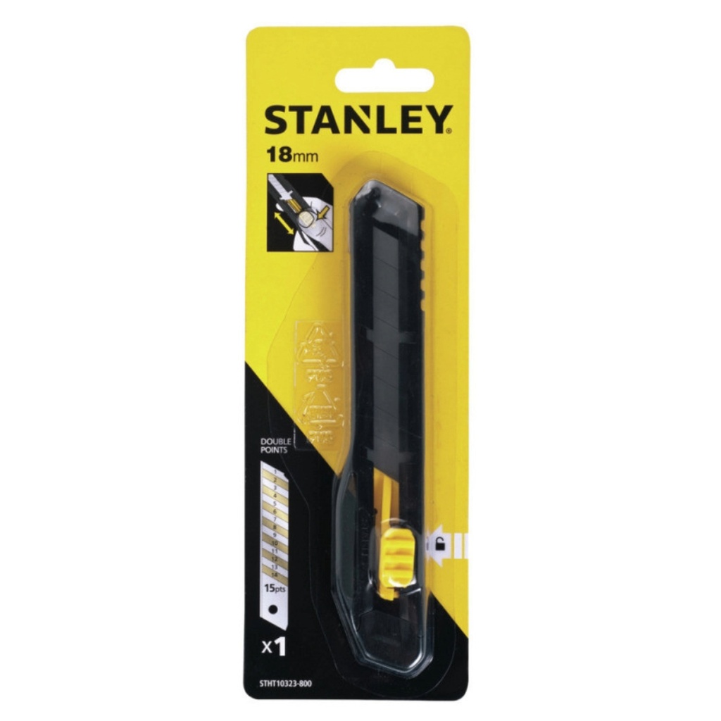 CUCHILLA SNAP-OFF 18MM 30/120 STHT10323 STANLEY