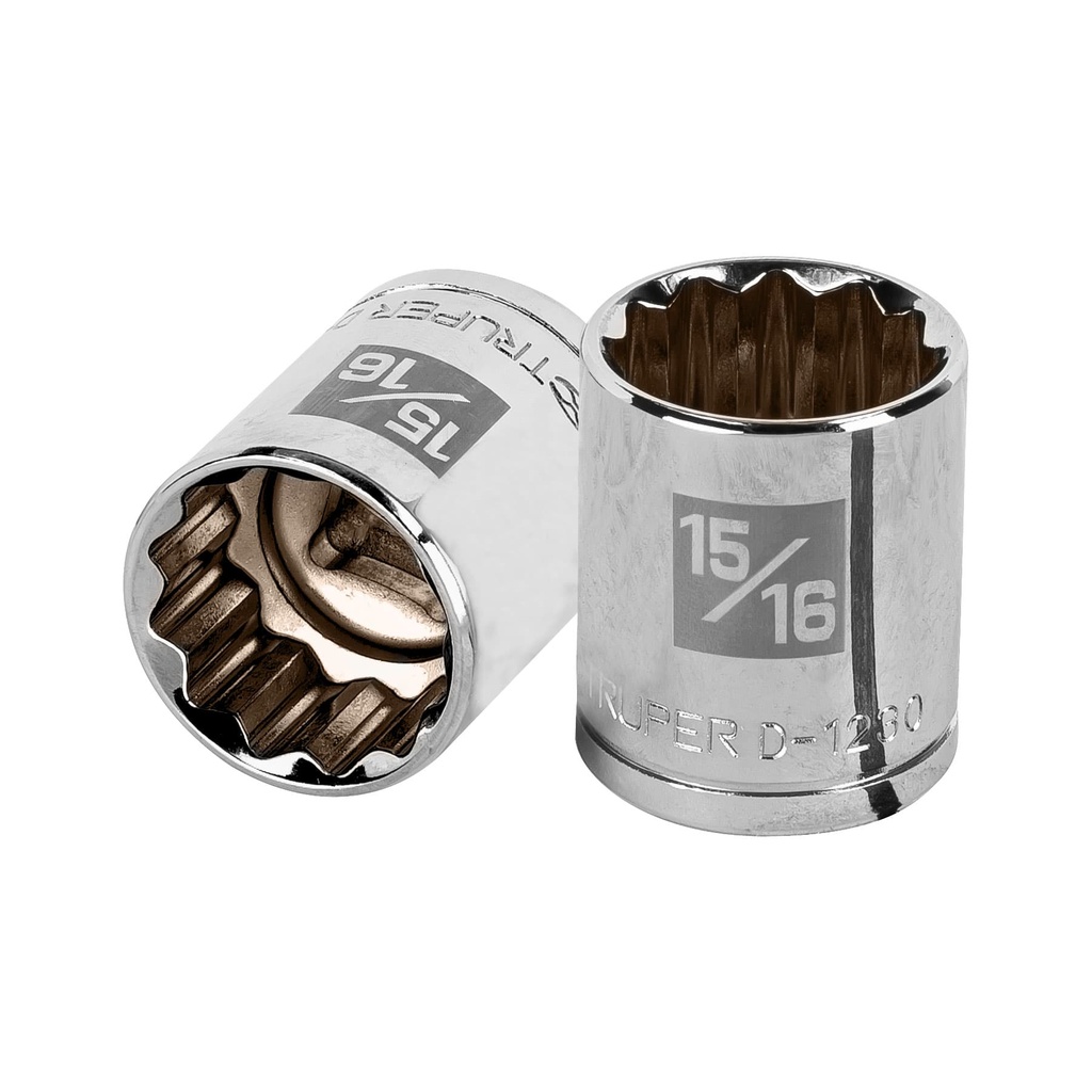 DADO CUADRO 1/2 ESTRIADO 15/16 13309 TRUPER