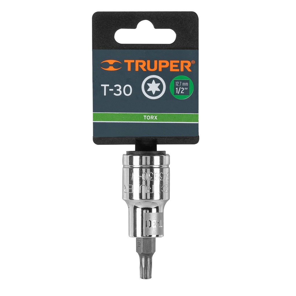 DADO CUADRO R1/2 TIPO TORX T-30 13436 TRUPER