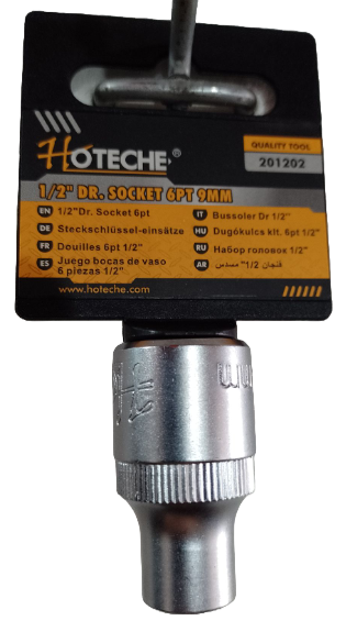 DADOS SUELTOS DE 1/2" 9MM H201202 HOTECHE
