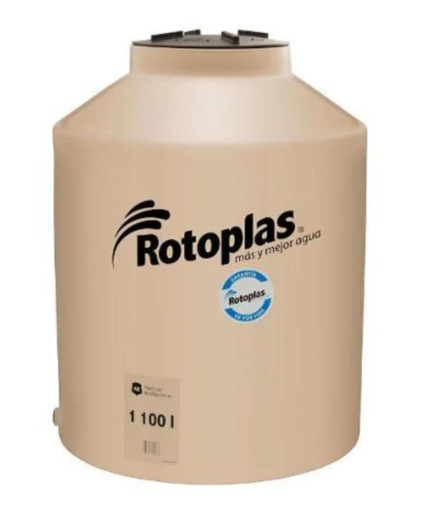 DEPOSITO DE AGUA 1100LTS TRICAPA (TINACO) ROTOPLAS
