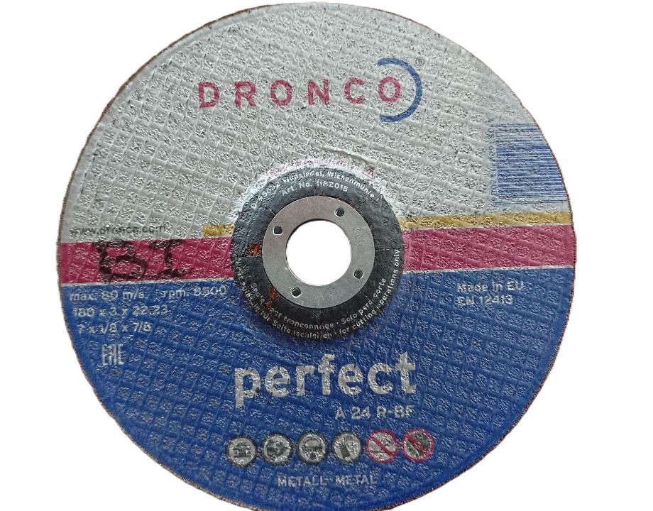 DISCO CORTE ACERO 7 X 1/8 X 7/8  12413 DRONCO