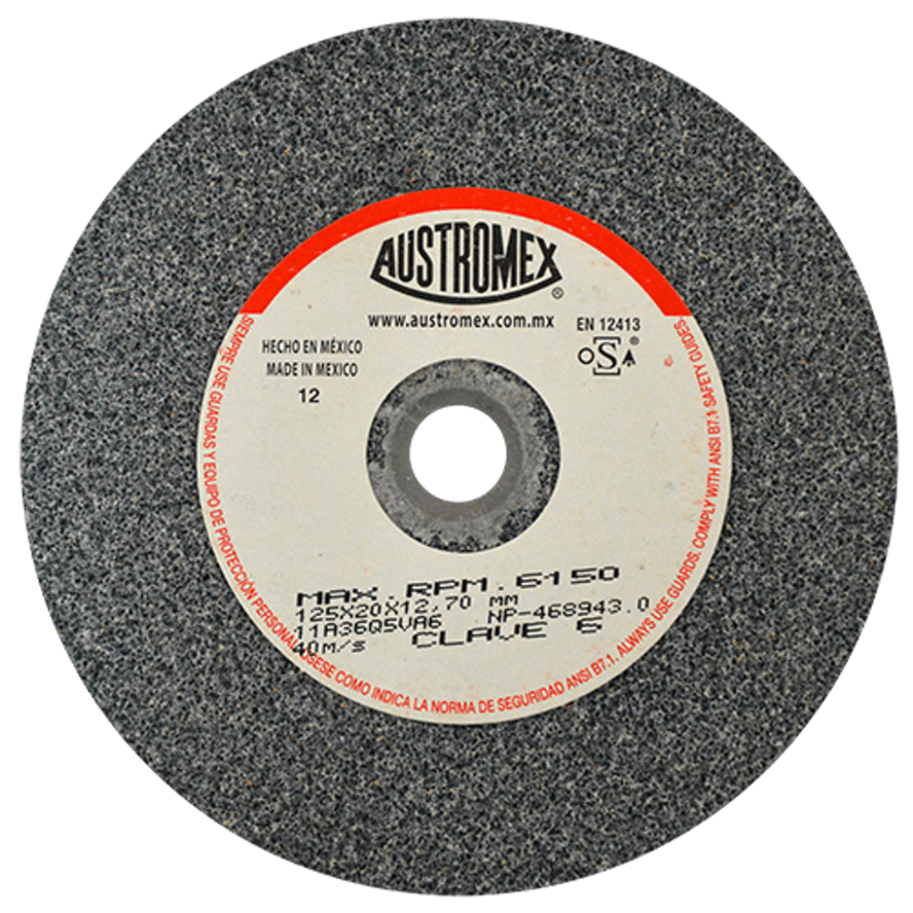 DISCO DE ESMERIL GRANO 36 6" AUSTROMEX