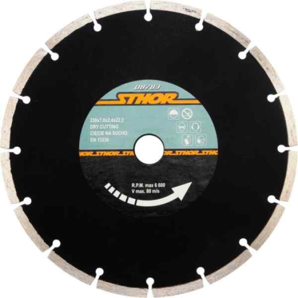 DISCO P/CONCRETO SEGMENTADO DE 9" 8783