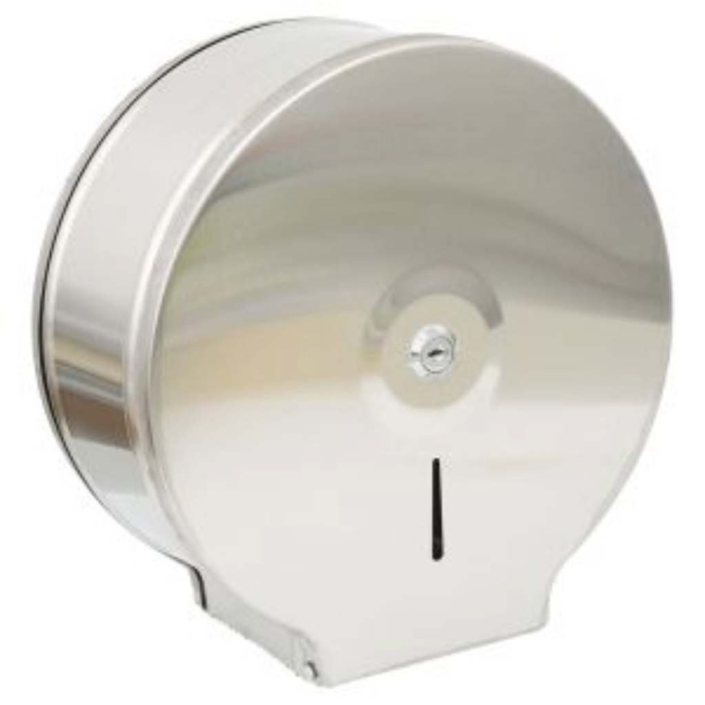 DISPENSADOR PARA PAPEL JUMBO DE ACERO INOXIDABLE SATINADO A719