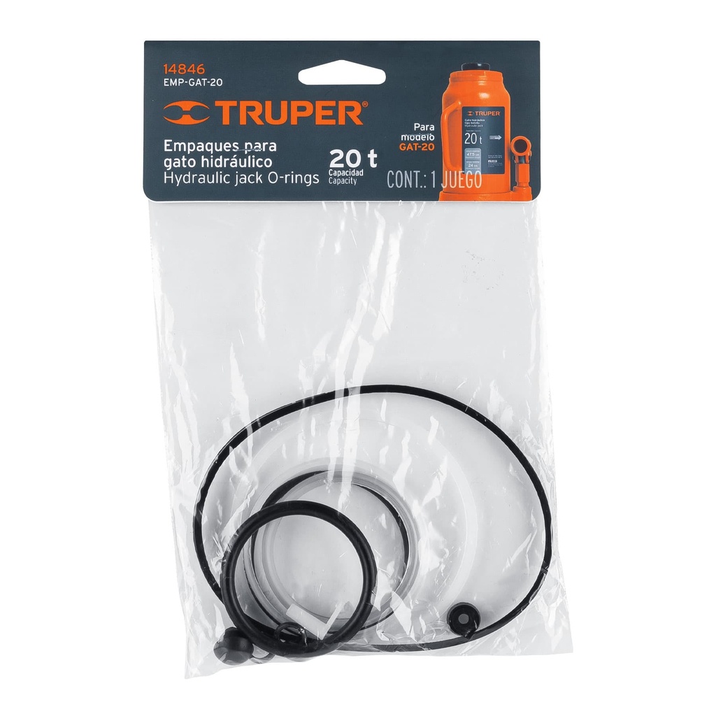 EMPAQUE PARA GATO HIDRAULICO 20T 14846 TRUPER