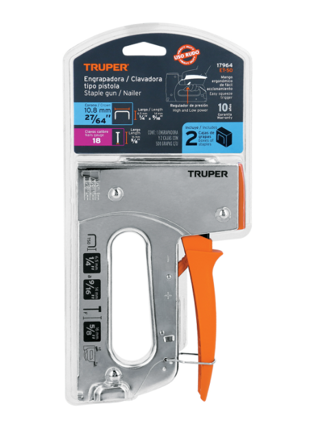 ENGRAPADORA T/PIST 1/4,5/16,3/8,1/2,9/16" 17964 TRUPER