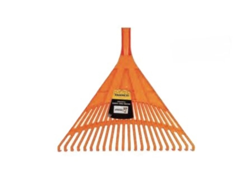 ESCOBA P/JARDIN PLASTICA 22 DIENTES