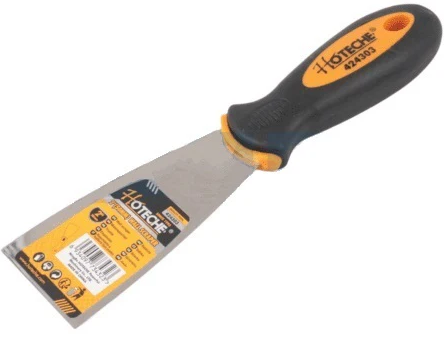 ESPATULA FLEXIBLE DE ACERO INOXIDABLE 2"  MANGO BIMATERIAL H424303